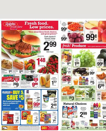 Ralphs Weekly Ad 11 March 2015 Fresh Food and Supermarket Savings