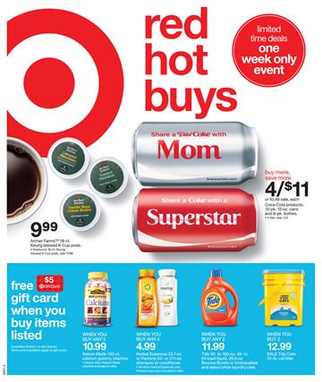 Target Weekly Ad Grocery 10 May 2015 Red Hot Buys