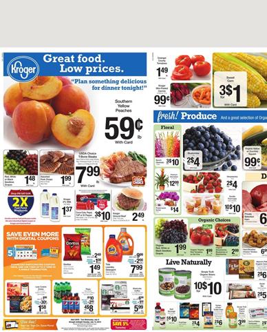 Kroger Weekly Ad 7 - 8 - 7 - 14 2015 Coupons and Savings