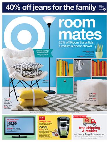 Target Weekly Ad Aug 9 - Aug 15 Products