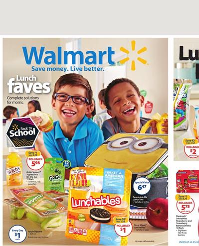Walmart Weekly Ad School Products Aug 14 - Aug 29 2015