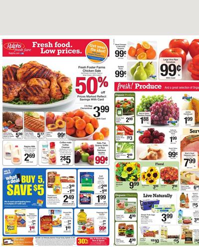 Ralphs Ad Fresh Food Sep 9 2015