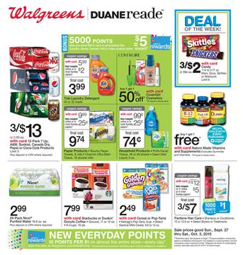 Walgreens Weekly Ad Preview Sep 27 - Oct 3 2015