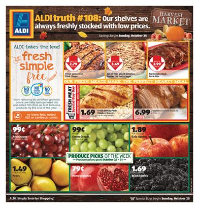 ALDI Weekly Ad Last Day Prices Oct 31