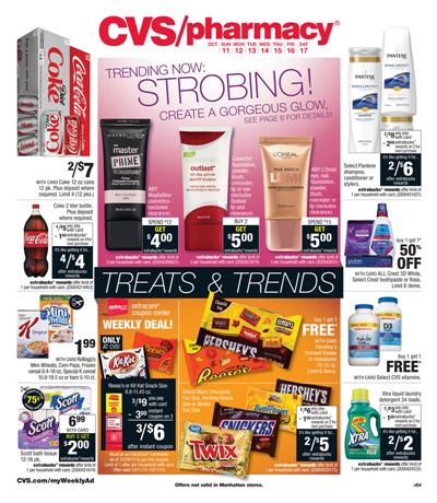 CVS Weekly Ad Products Oct 11 2015