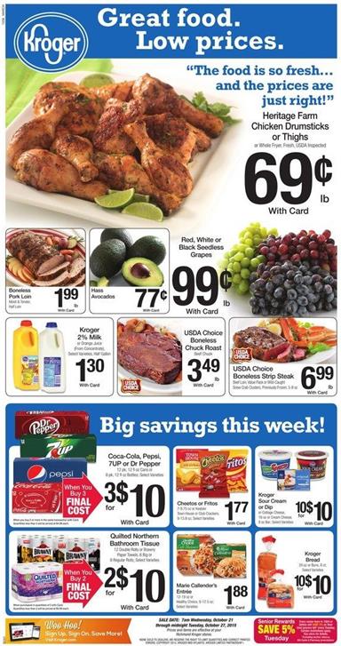 Kroger Weekly Ad Products Oct 21 2015