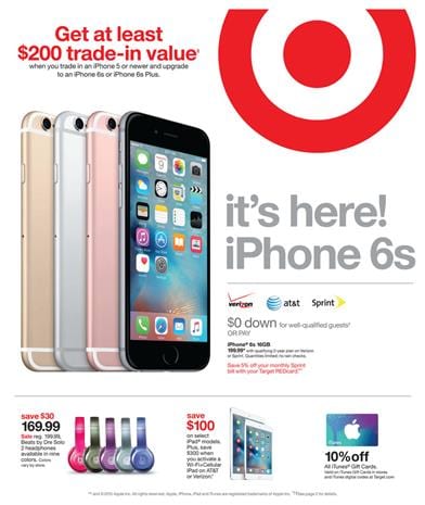 Target Weekly Ad October 4 2015