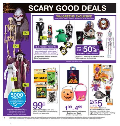 Walgreens Ad Halloween Deals Oct 20