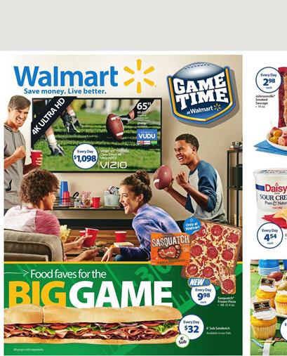 Delicious Food From Walmart Game Time