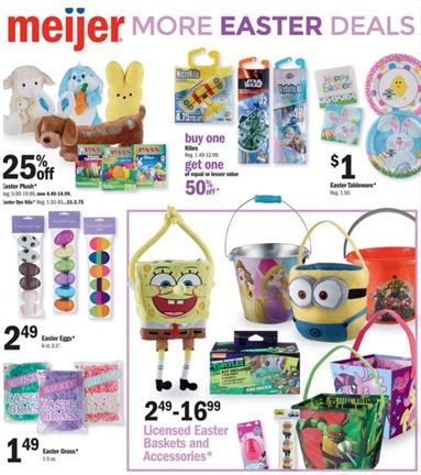 Meijer Easter Sale 2016