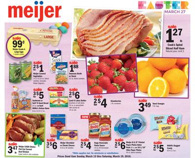 Meijer Weekly Ad 17 Mar 2016