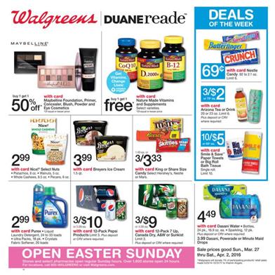 Walgreens Weekly Ad Mar 27 2016