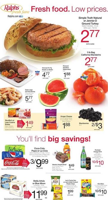 Ralphs Weekly Ad April 20 2016 Fresh Grocery