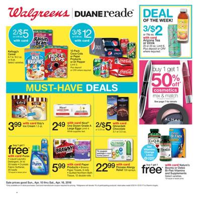 Walgreens Weekly Ad Apr 10 2016