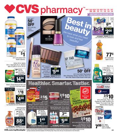 CVS Weekly Ad Pharmacy May 9 2016