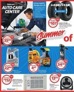 Walmart Weekly Ad May 27 car care