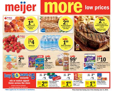 Meijer Weekly Ad Jun 5 - 11 2016 Deals