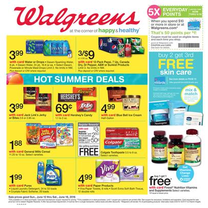 Walgreens Weekly Ad Pharmacy 6 12 - 6 18 2016