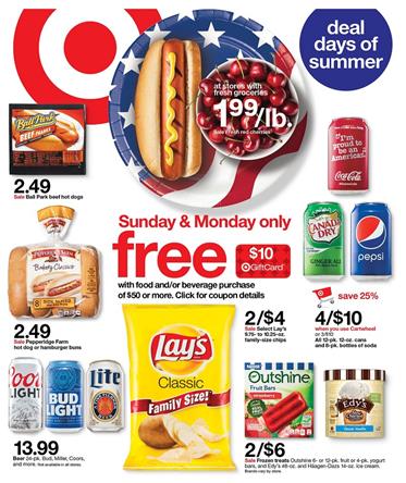 Target Weekly Ad Jul 3 - Jul 9 2016