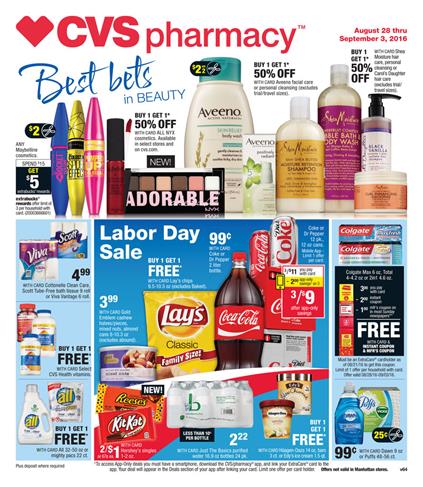 CVS Weekly Ad Aug 28 - Sep 3 2016 Beauty