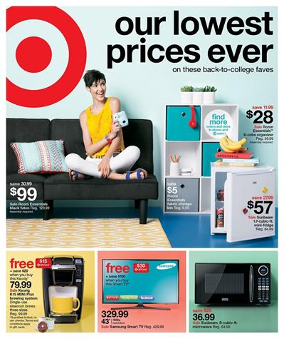 Target Weekly Ad Aug 14 - 20 2016 Overview