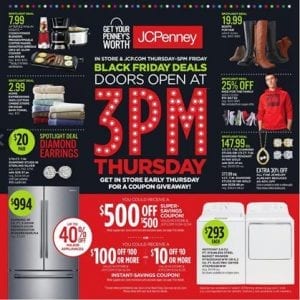 JCPenney Black Friday Ad 2016