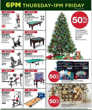 Sears Black Friday Ad Christmas Decoration 2016