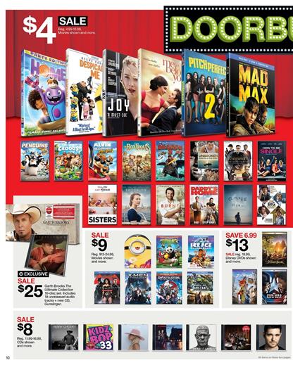 Target Black Friday Ad 2016 Movies
