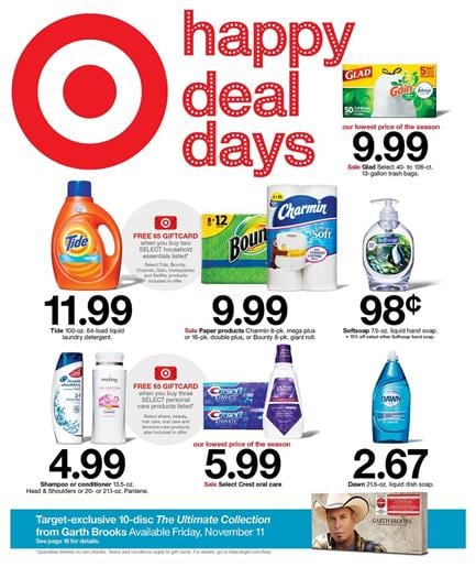 Target Weekly Ad November 6 - 12 2016