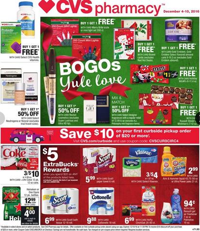 CVS Weekly Ad Dec 4 - 10 2016 Holiday Deals