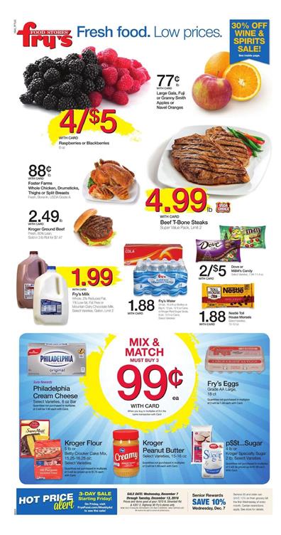 Fry's Weekly Ad Christmas Deals Dec 7 - 13 2016