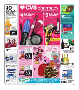 CVS Weekly Ad Beauty Extrabucks Feb 5 - 11 2017