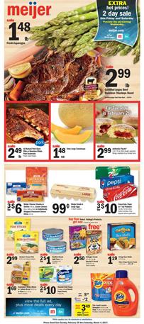 Food Deals Meijer Weekly Ad Feb 26 Mar 4 2017