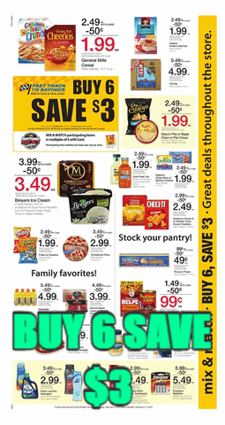 Kroger Weekly Ad Mix and Match February 15 - 21 2017