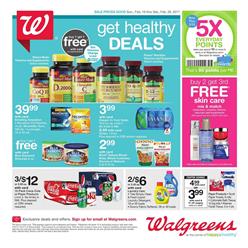 Pharmacy Deals Walgreens Weekly Ad Feb 19 25 2017