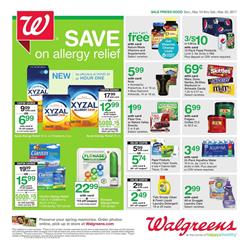 Walgreens Weekly Ad Grocery Deals Mar 19 - 25 2017