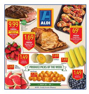 ALDI Weekly Ad Deals July 23 - 29 2017