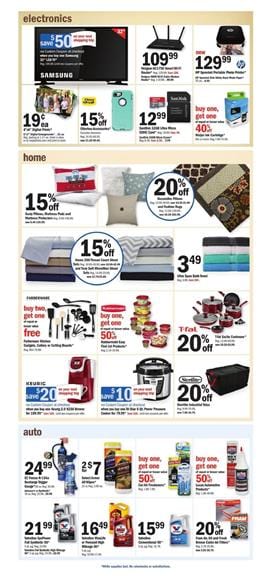 Meijer Ad Home and Electronics July 9 - 15 2017