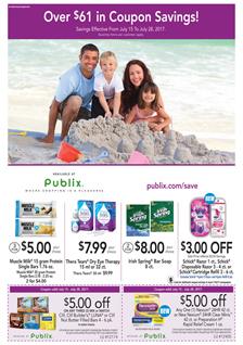 Publix Extra Savings Ad Coupons July 15 - 28 2017