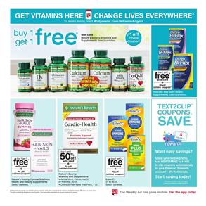 Walgreens Weekly Ad Pharmacy July 30 - Aug 5 2017