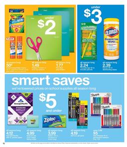Target Ad School Supplies Aug 27 - Sep 2 2017