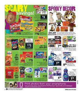 CVS Weekly Ad Food October 1 - 7 2017