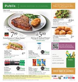 Publix Weekly Ad Deals Sep 27 - Oct 3 2017