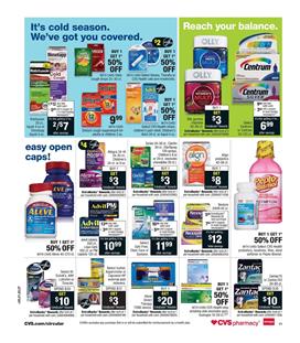 CVS Weekly Ad Pharmacy October 1 - 7 2017
