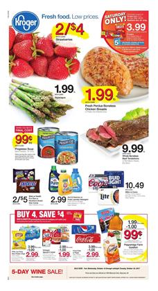 Kroger Ad Mix and Match Oct 18 - 24, 2017