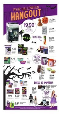 Kroger Weekly Ad Halloween Products Oct 22 - 28, 2017