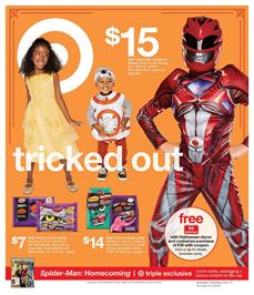 Target Weekly Ad Halloween Deals October 15 - 21 2017