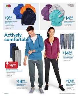 Walmart Ad Clothing Deals Sep 29 - Oct 14 2017