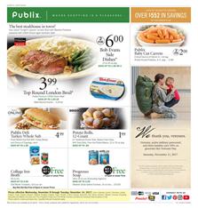 Publix Weekly Ad Deals Nov 8 - 14, 2017