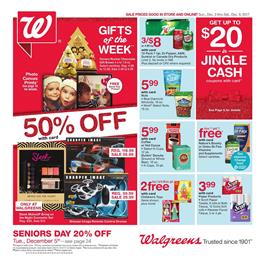 Walgreens Weekly Ad Deals Dec 3 - 9, 2017